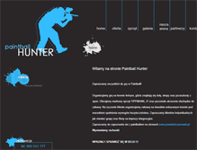 Tablet Screenshot of paintball-hunter.com